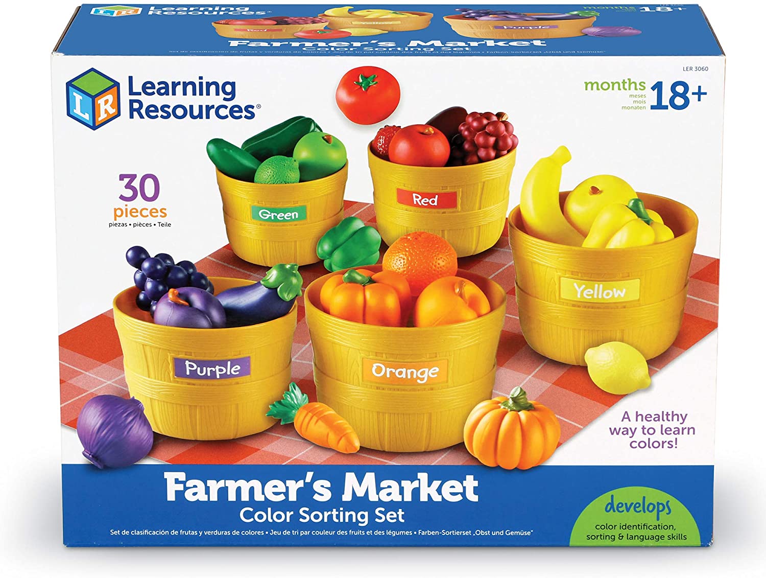  Farmer's Market Color Sorting Set