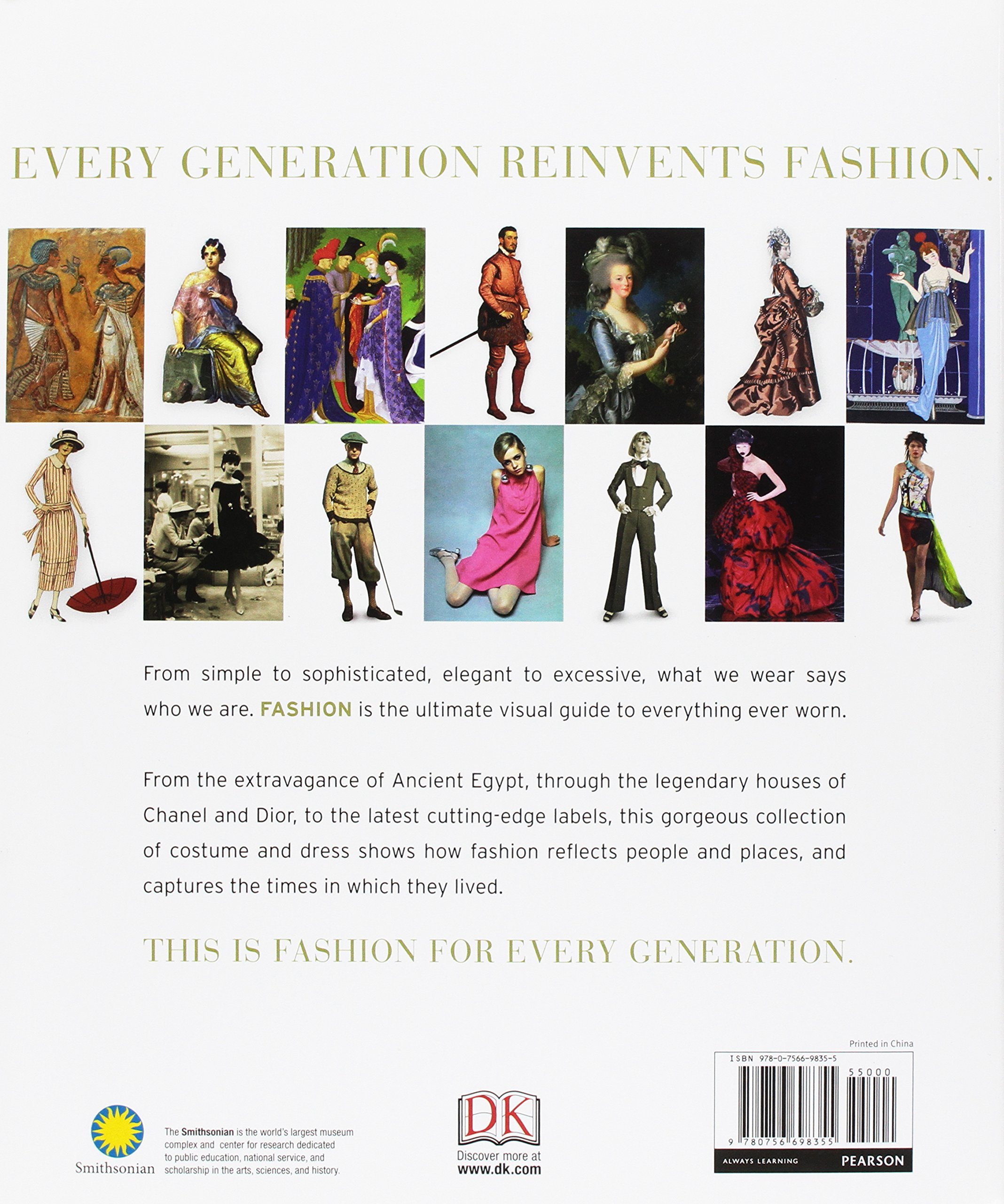 Fashion: The Definitive History of Costume and Style