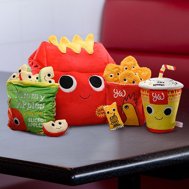 Fastfood Meal Interactive Plush Toy