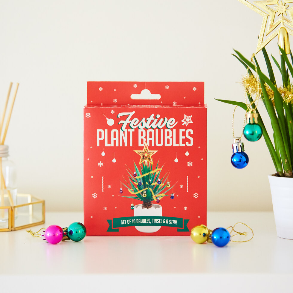 Festive Plant Baubles