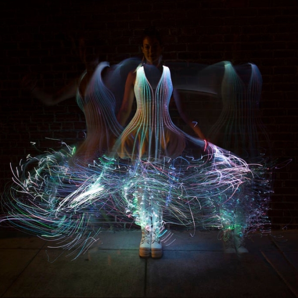 Fiber Optic Dress