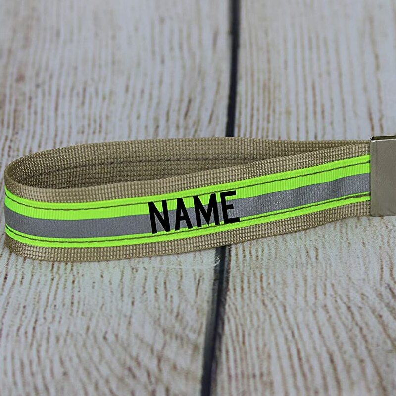 Firefighter Personalized Keychain