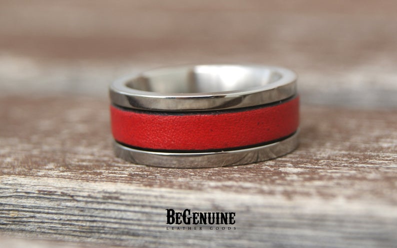  Firefighter Personalized Stainless Steel Ring