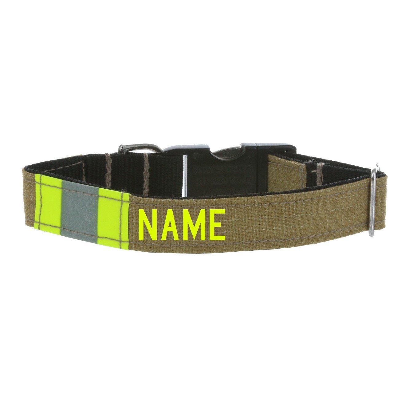 Firefighter Tan Dog Collar