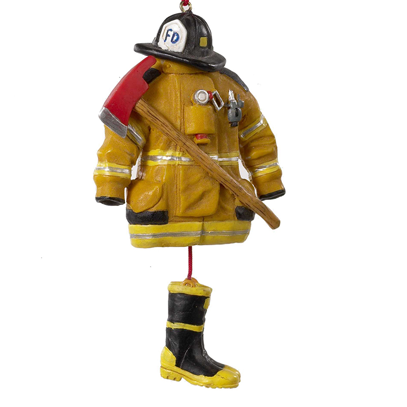 Firefighter Uniform Christmas Ornament