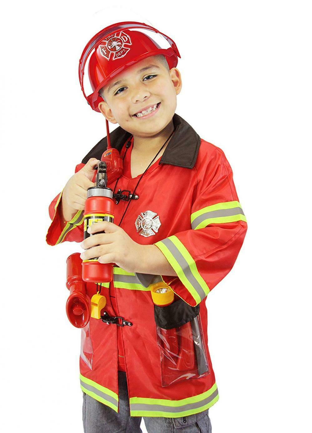 Fireman Dress-up Toy Set