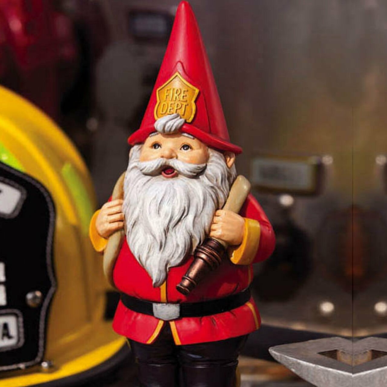 Fireman Garden Gnome