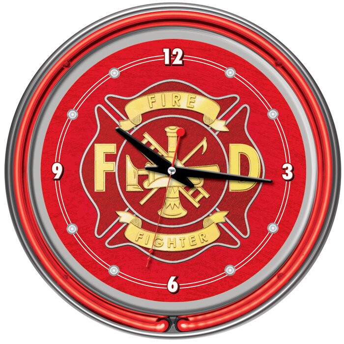 Fireman Wall Clock