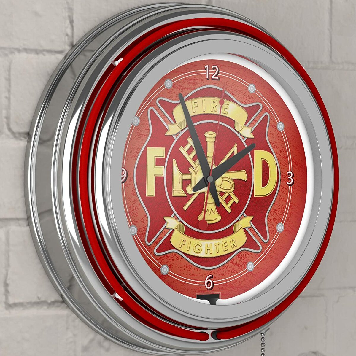 Fireman Wall Clock