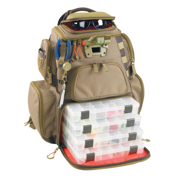 Fishing Backpack with Four Trays