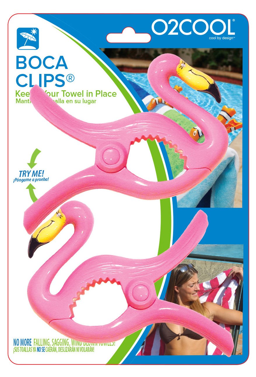 Flamingo Towel Clips