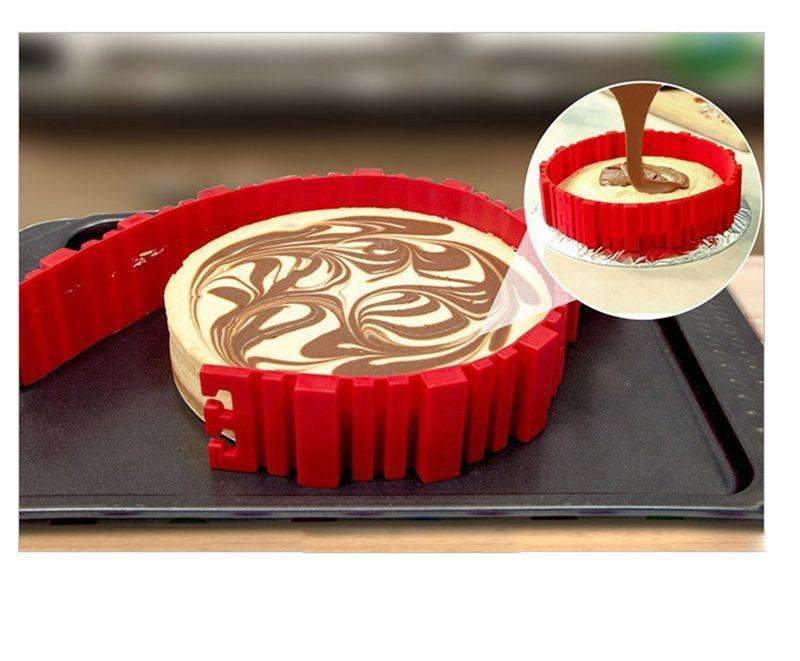 Flexible Silicone Cake Baking Molds