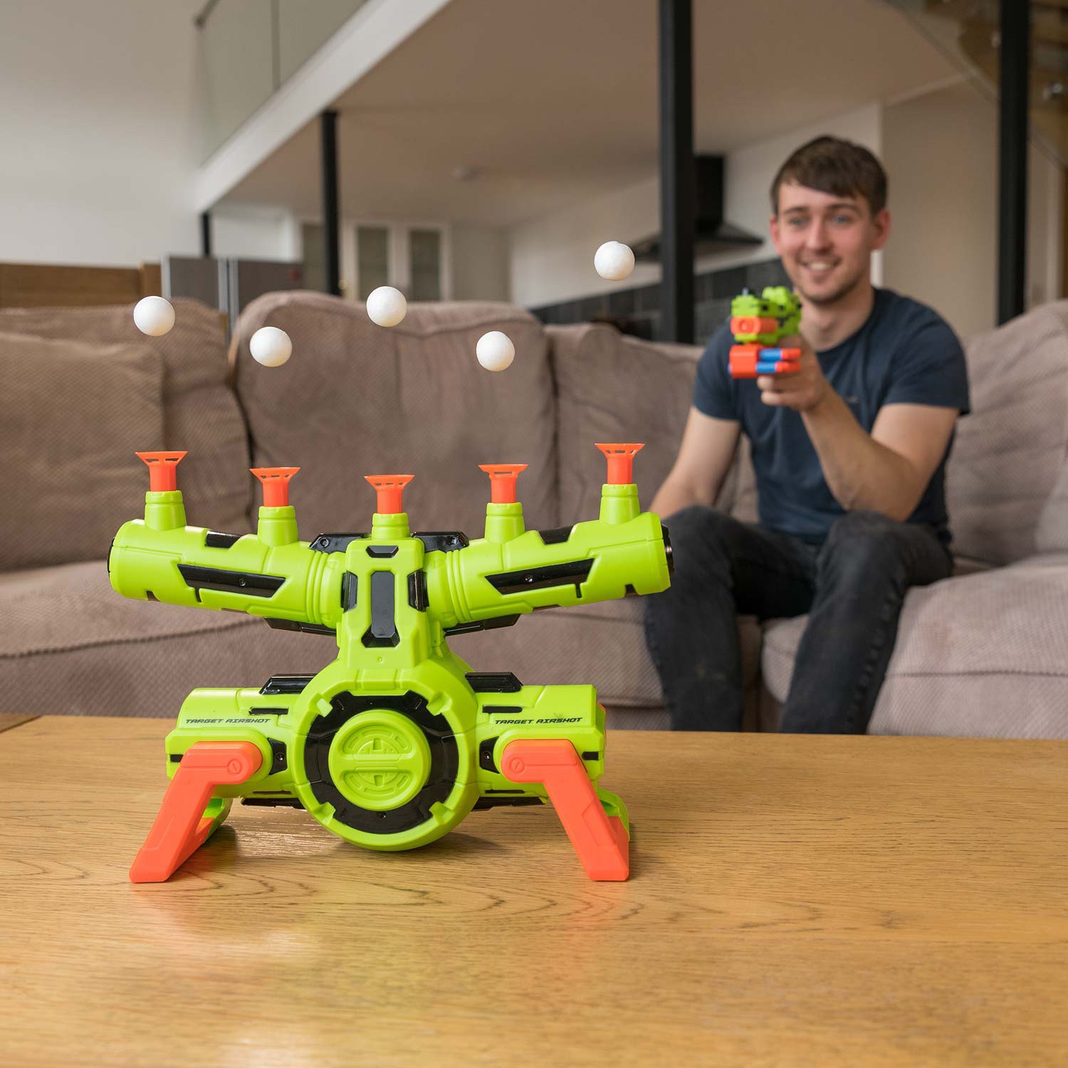 Floating Ball Shooting Game