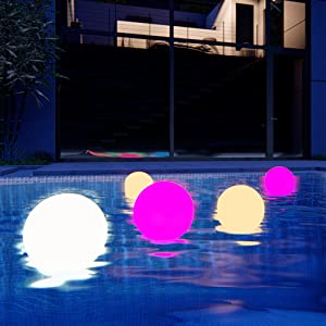 Floating Pool Light Ball with Remote
