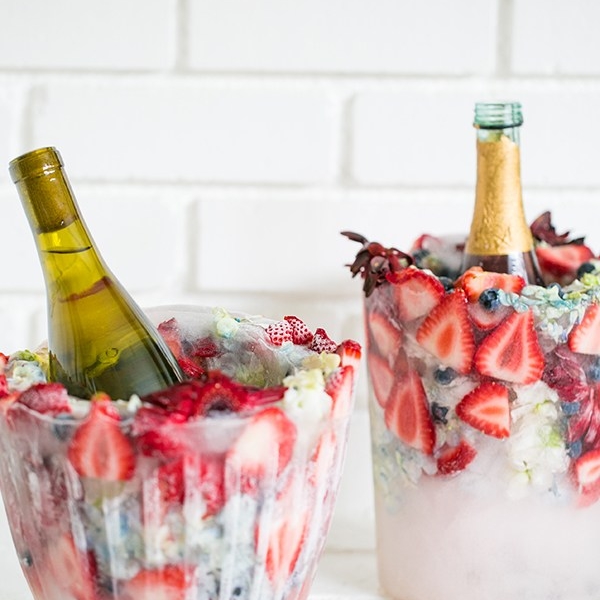 Floral Ice Bucket