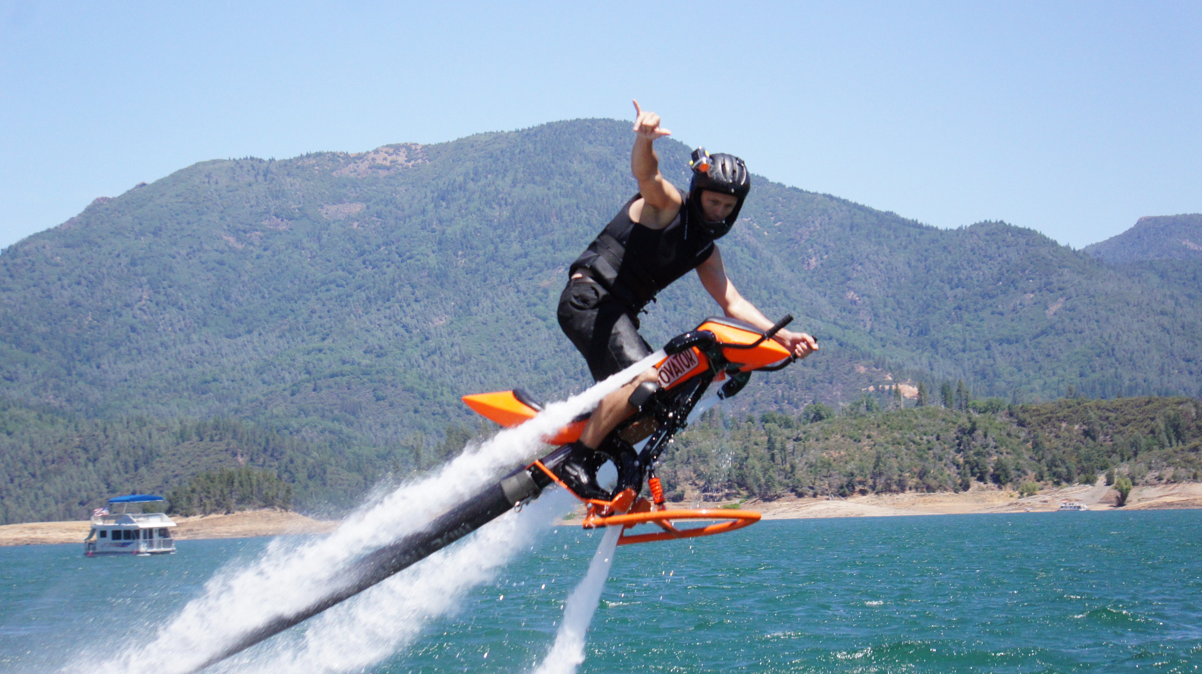 Flying Water Jet Bike