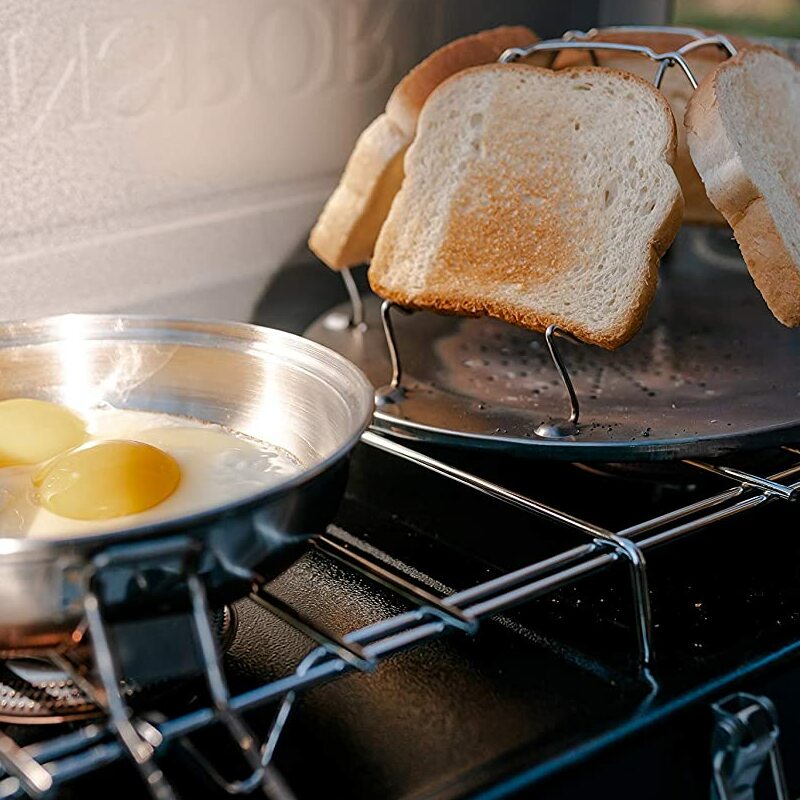 Folding Camp Stove Toaster