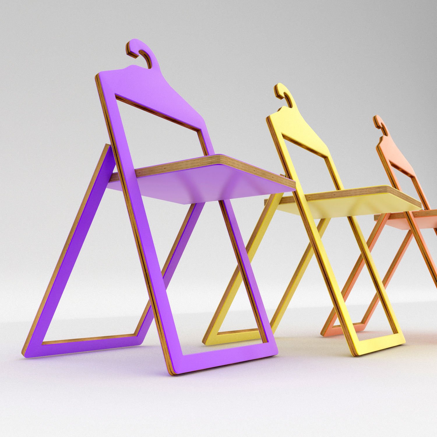 Folding Chair That Hangs In Your Closet