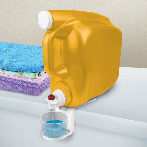 Folding Laundry Detergent Cup Caddy