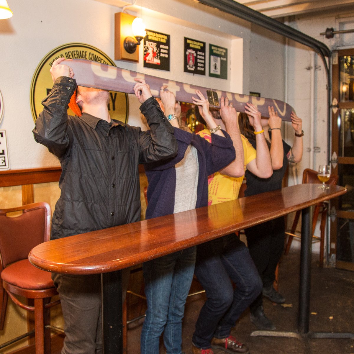 Folding Shot Ski