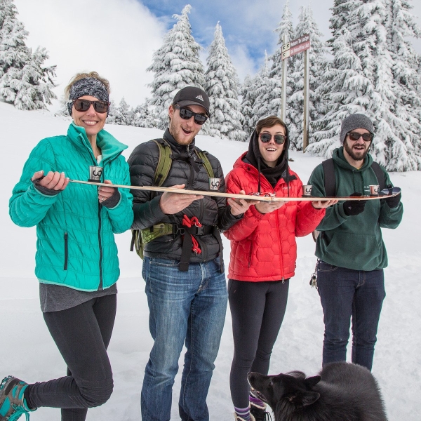 Folding Shot Ski