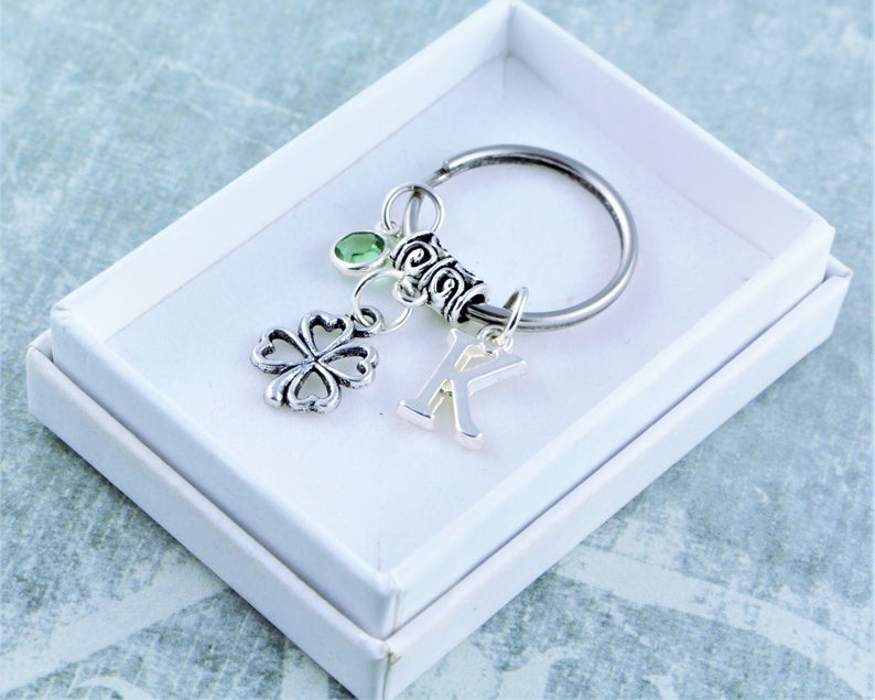 Four Leaf Clover Keyring