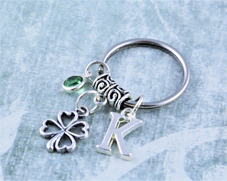 Four Leaf Clover Keyring