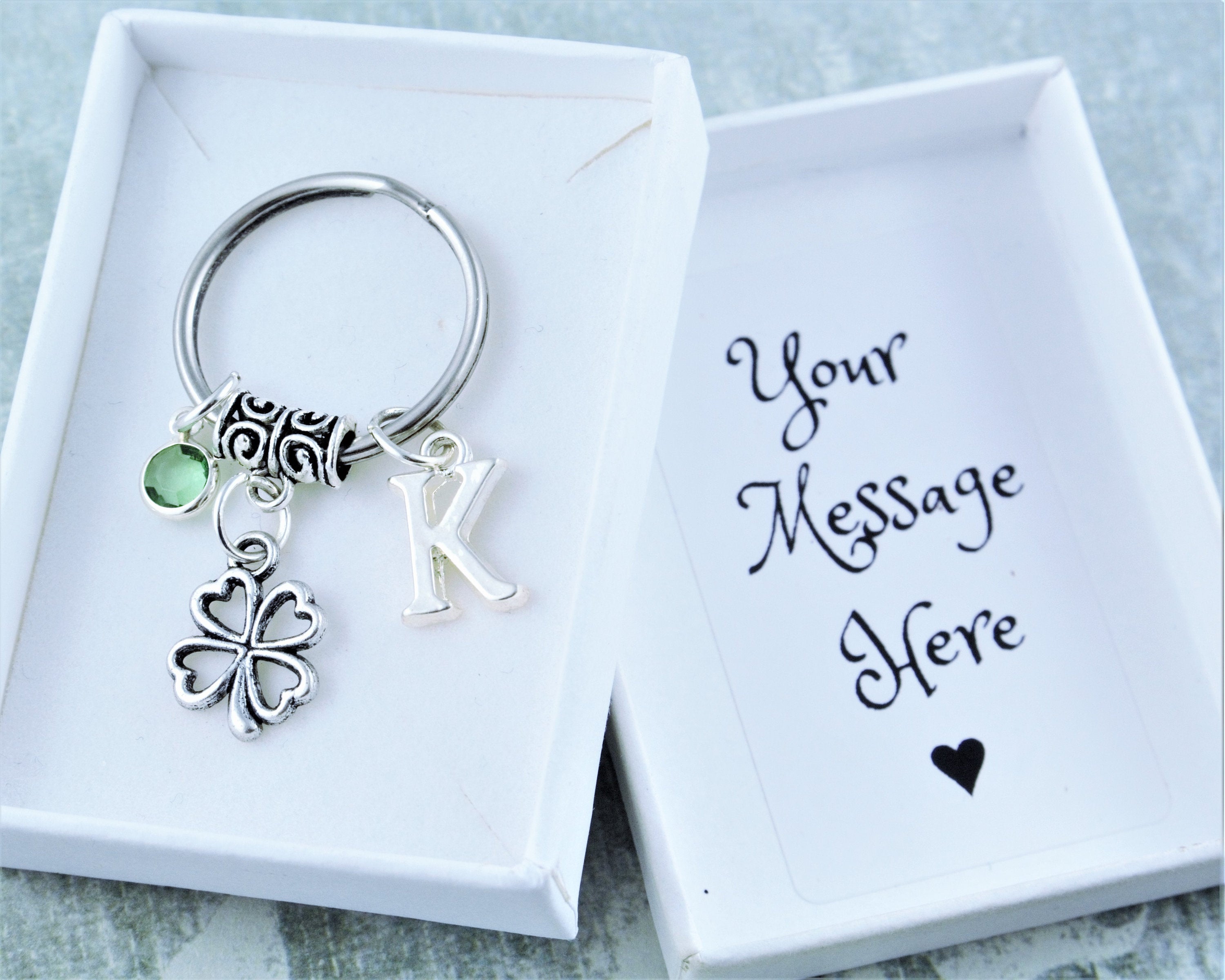 Four Leaf Clover Keyring