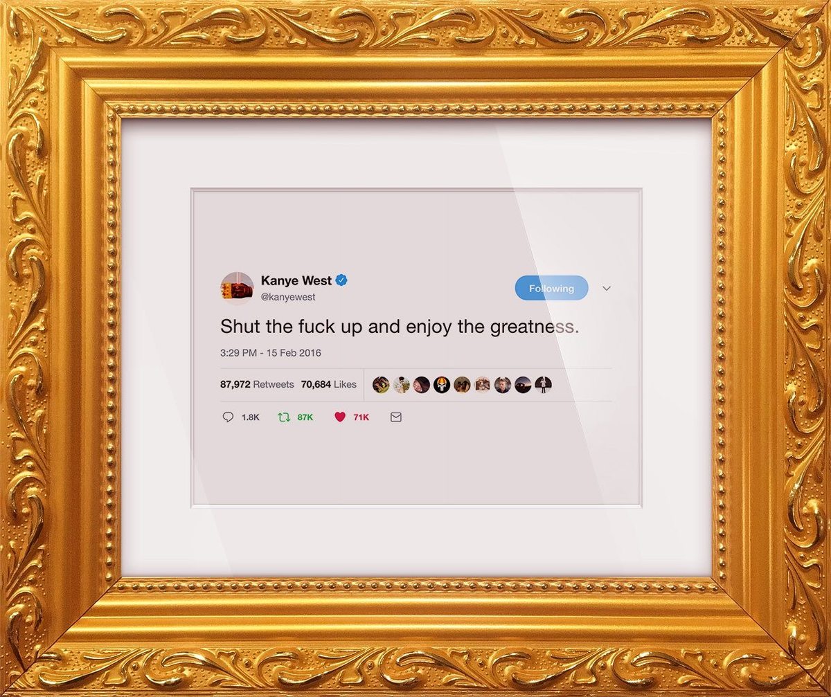 Framed Tweets