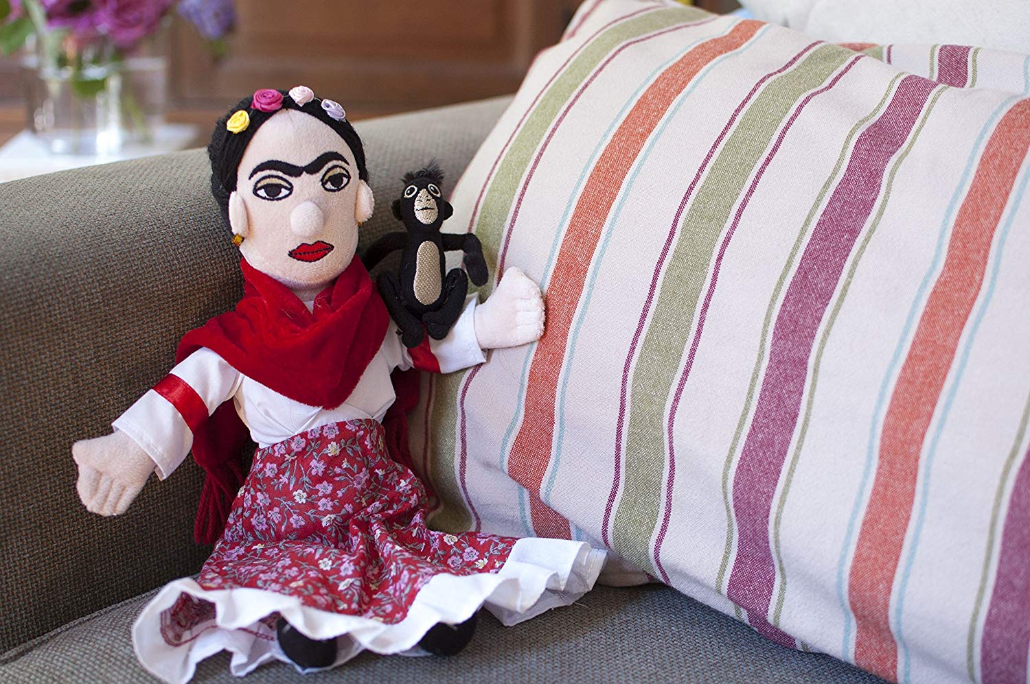 Frida Kahlo Plush Doll 