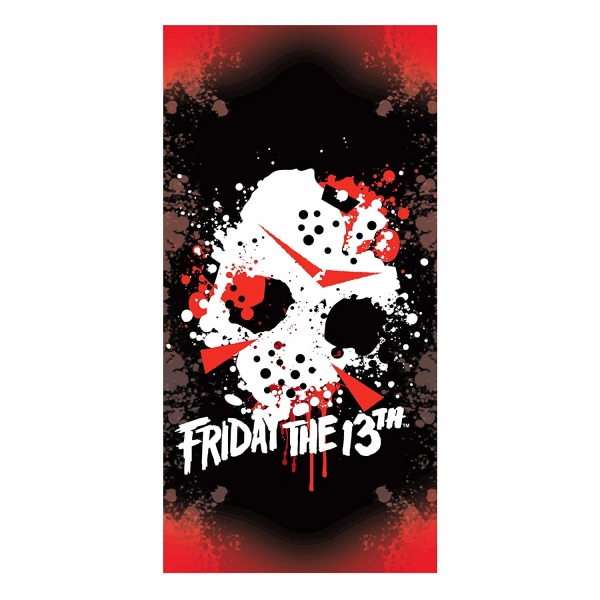 Friday The 13th Jason Mask Beach Towel