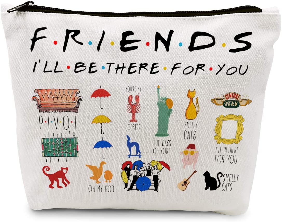 Friends Quotes Makeup Cosmetic Bag