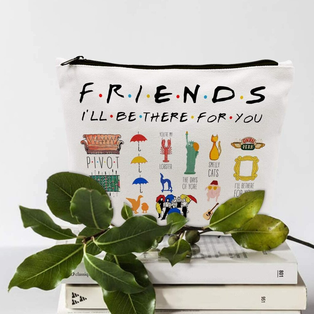 Friends Quotes Makeup Cosmetic Bag