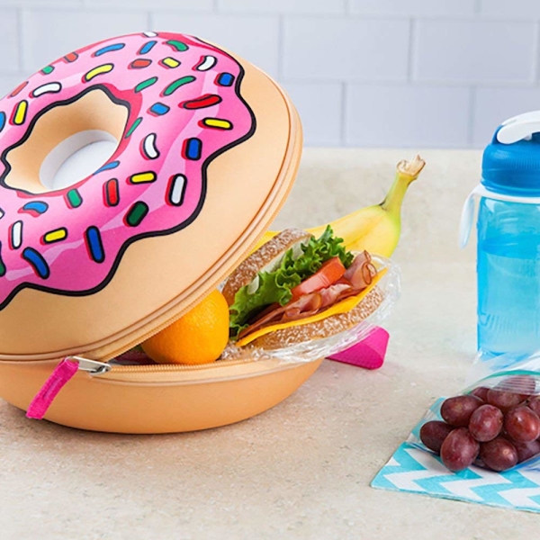 Frosted Donut Lunch Tote