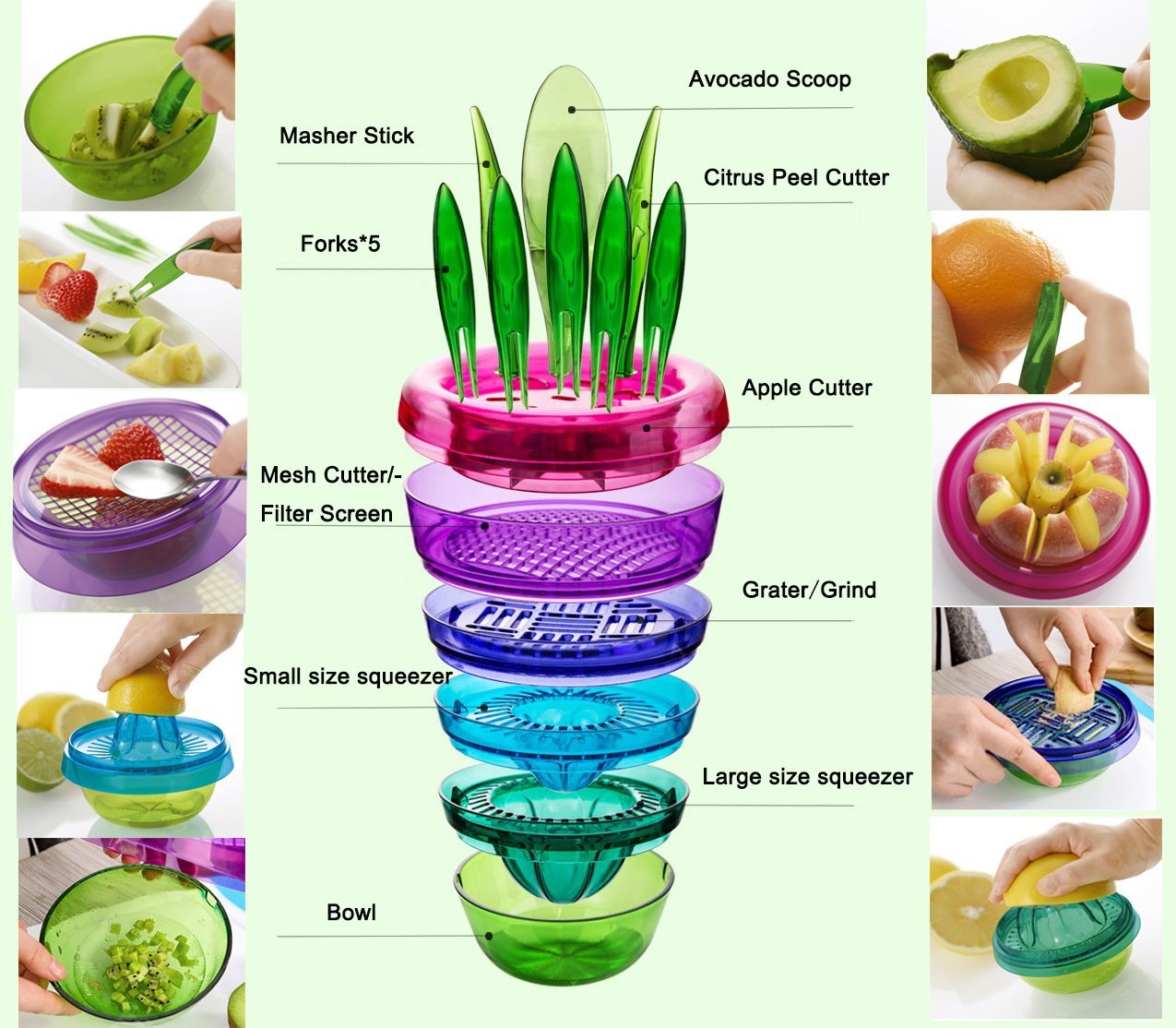 Fruits Plant Multi Kitchen Tool
