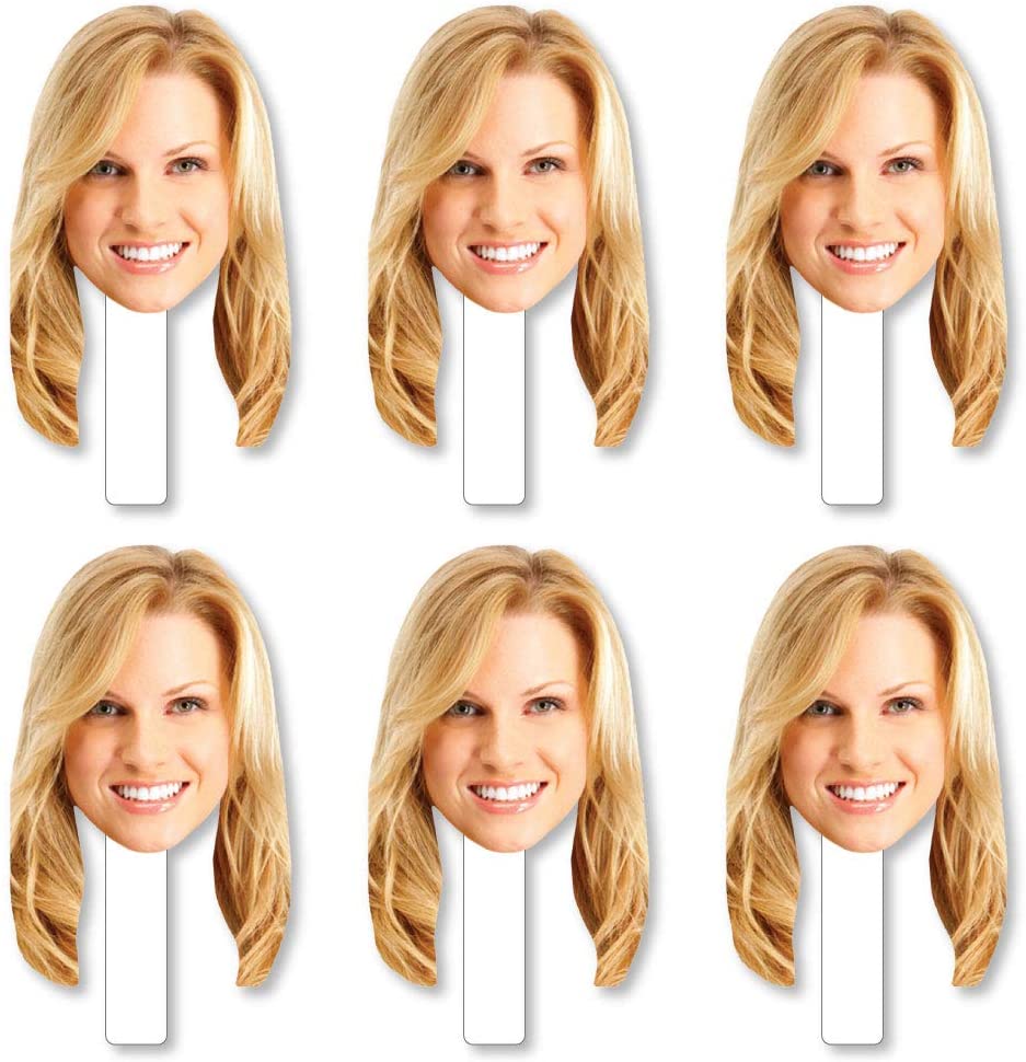 Fun Face Cutout Paddles