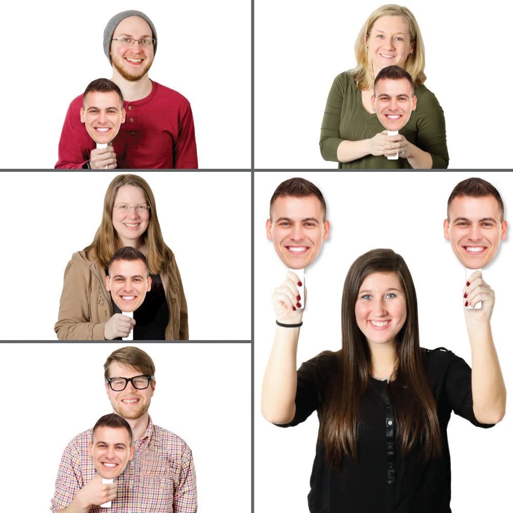 Fun Face Cutout Paddles