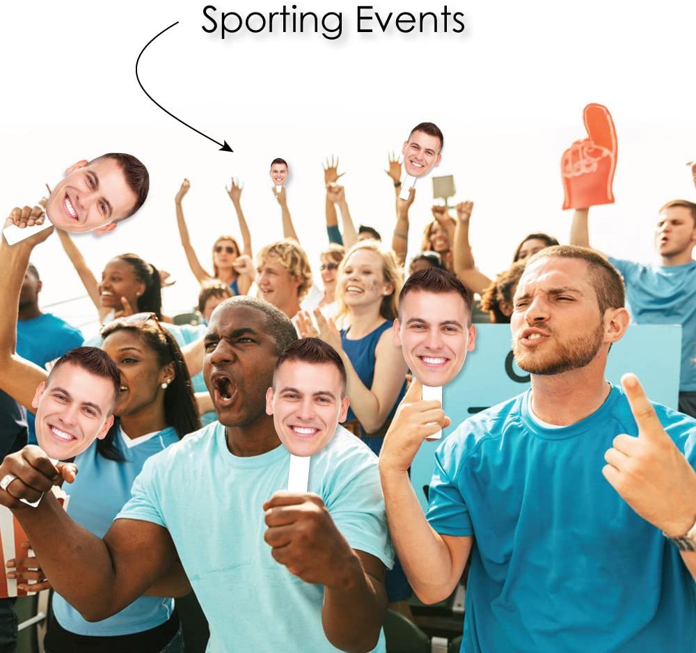 Fun Face Cutout Paddles