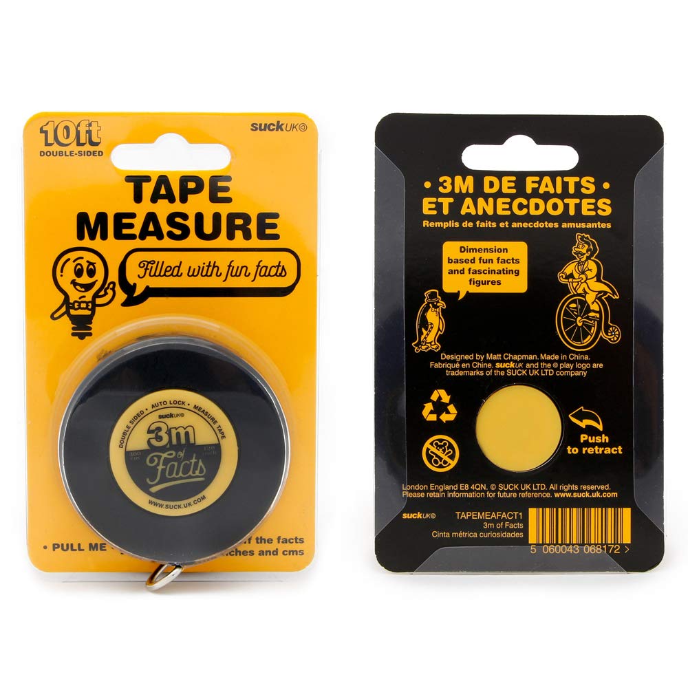 Fun Facts Tape Measure