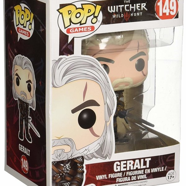 Funko POP Games: The Witcher-Geralt Action Figure