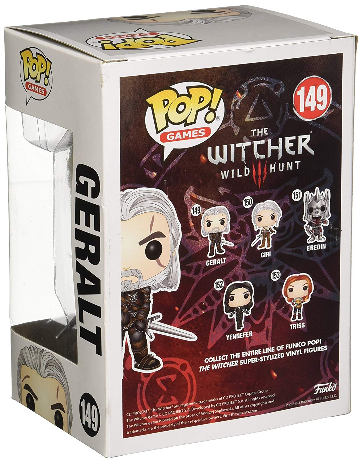 Funko POP Games: The Witcher-Geralt Action Figure