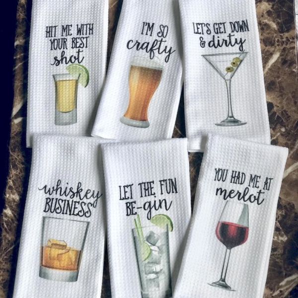 Funny Bar Towels