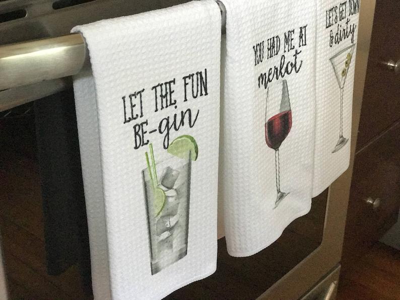 Funny Bar Towels