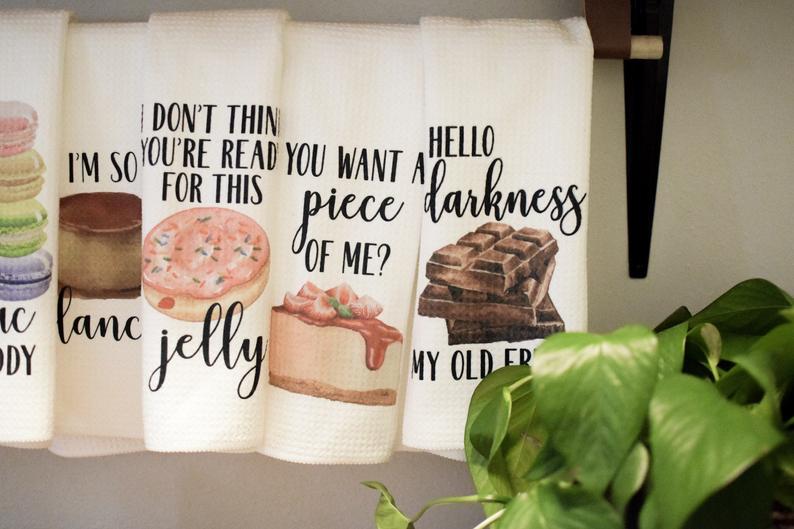 Funny Pastry Dish Towels Set