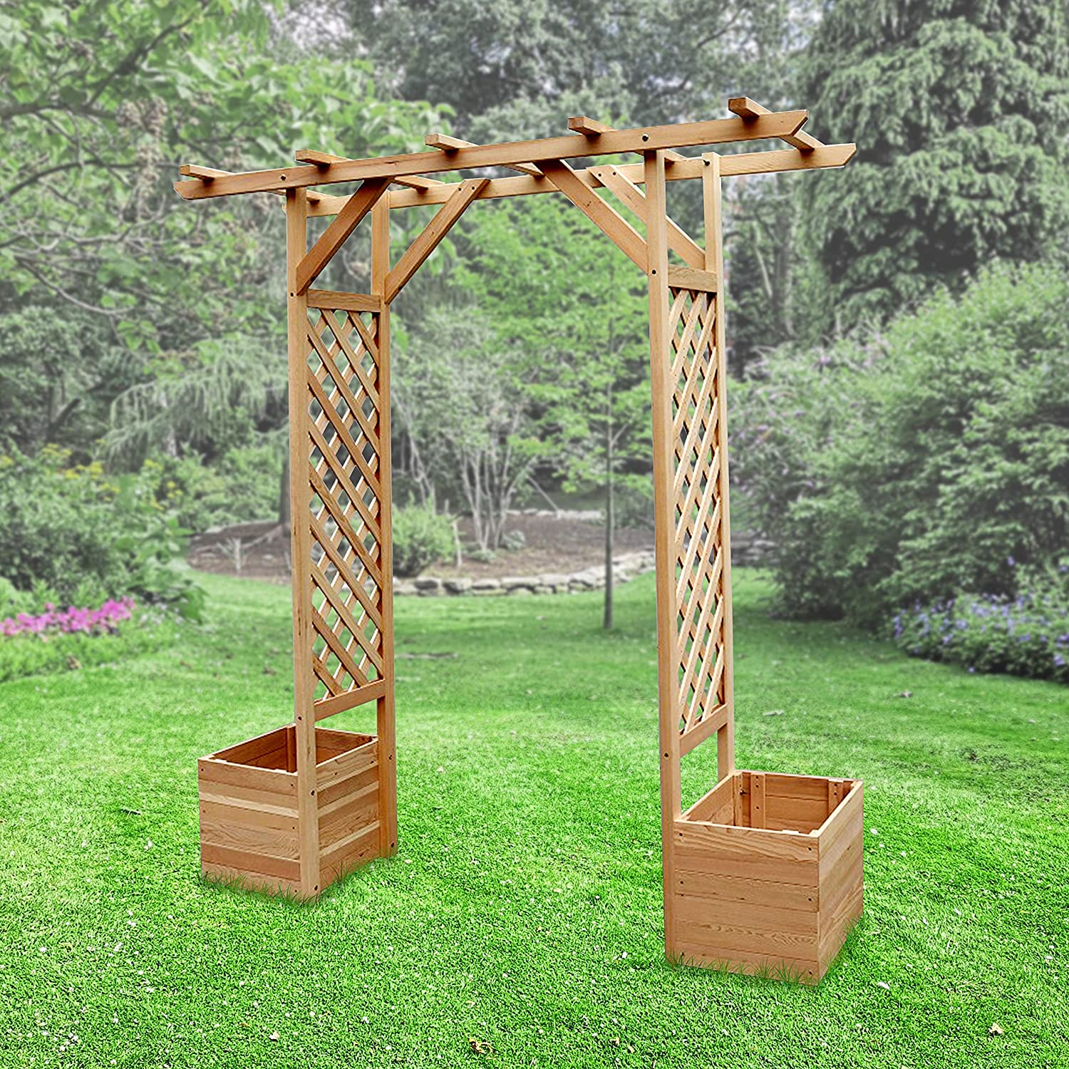 Garden Arbor & Trellis