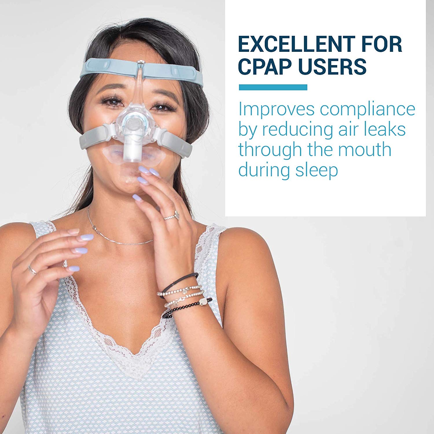 Gentle Mouth Tape for Better Nose Breathing