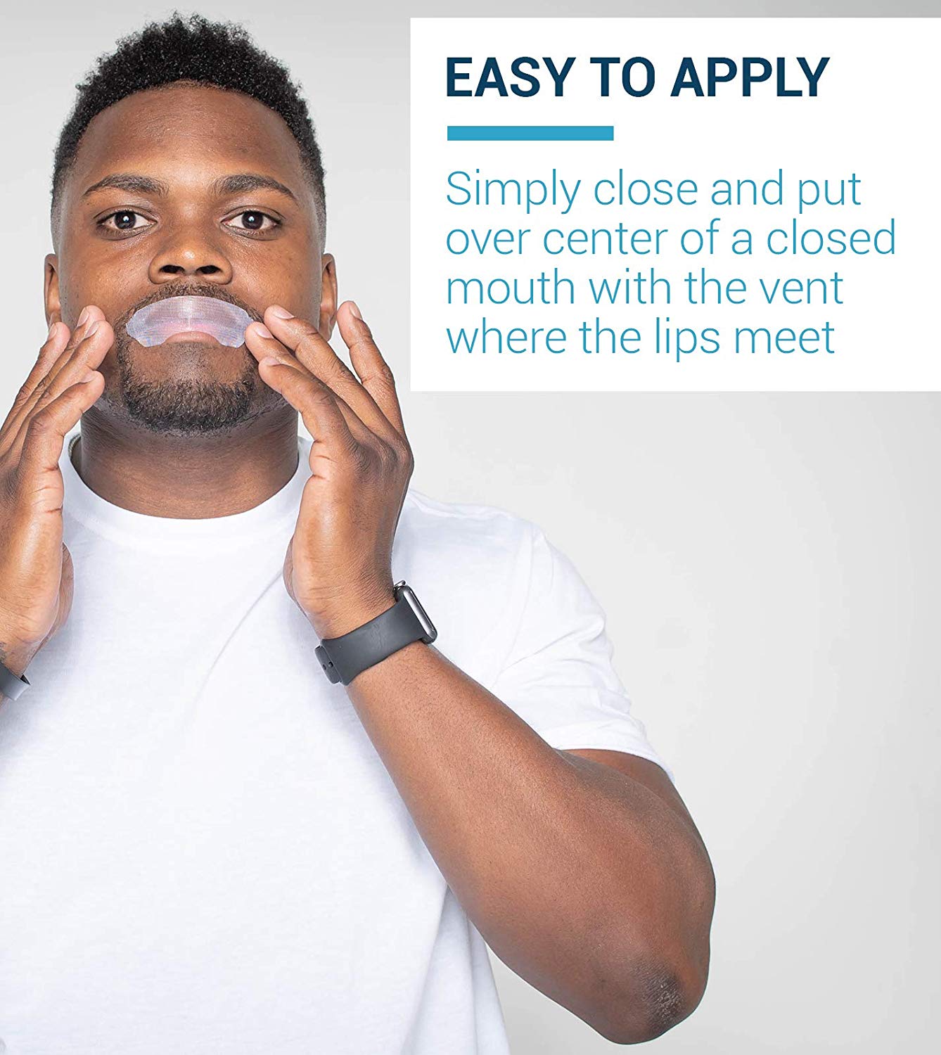 Gentle Mouth Tape for Better Nose Breathing