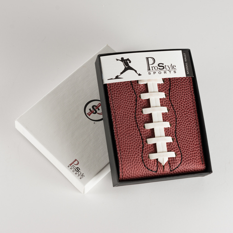 Genuine Football Wallet with Laces