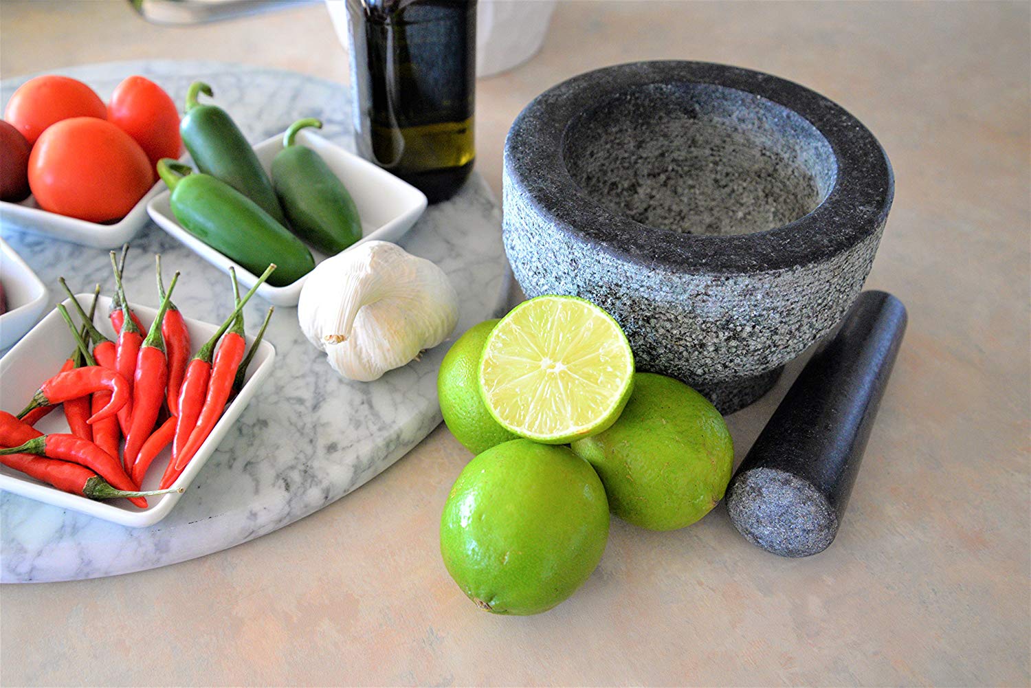 Genuine Mexican Manual Guacamole and Salsa Maker