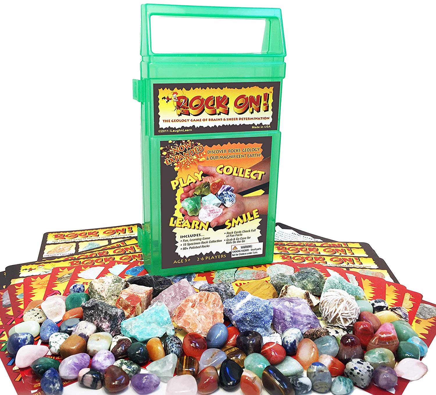 Geology Game with Rock & Mineral Collection